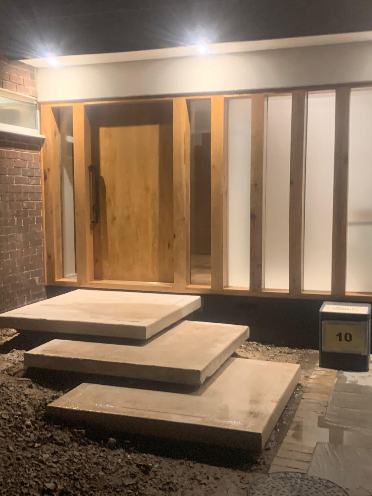 Bespoke Oak Front Door